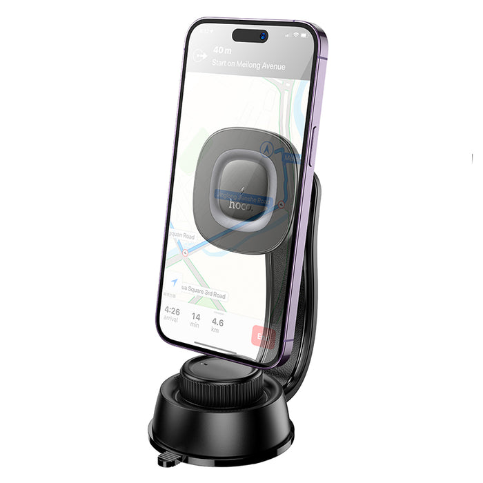 hoco. 15W Magnetic Wireless Charging Phone Holder for Dashboard