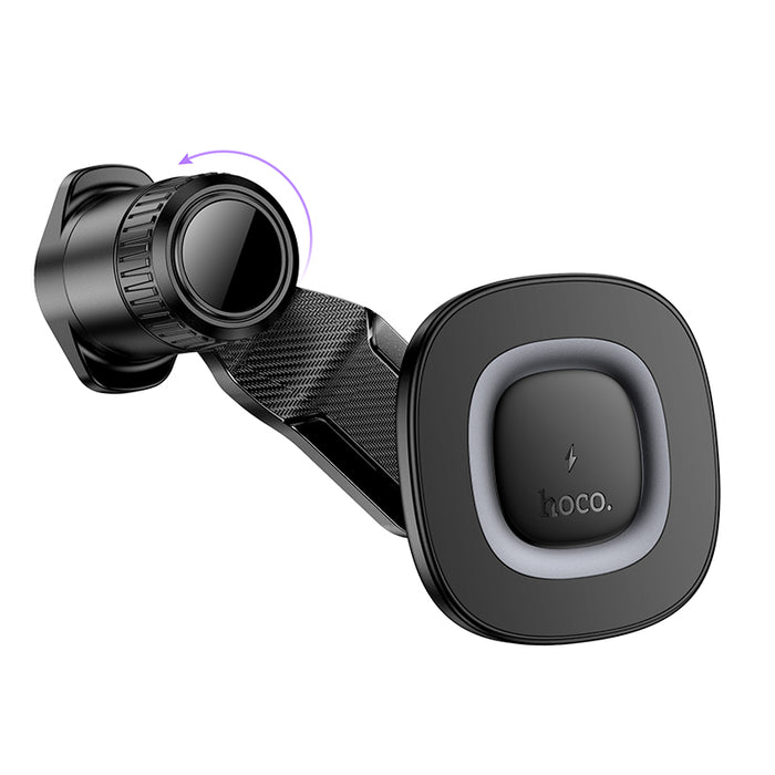 hoco. 15W Magnetic Wireless Charging Phone Holder for Air Vent Hook Locking