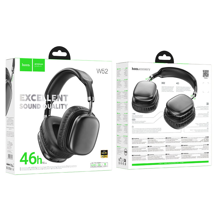 hoco. Premium Bluetooth Headset with 46 Hours, Excellent Sound Quality