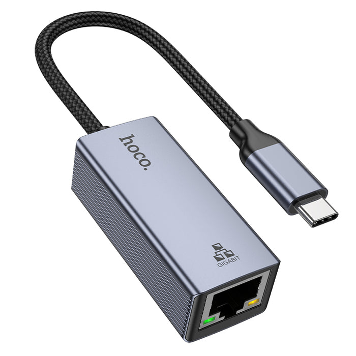 USB-C to RJ45 Ethernet Adaptor with 1000Mbps (UA37) 12cm