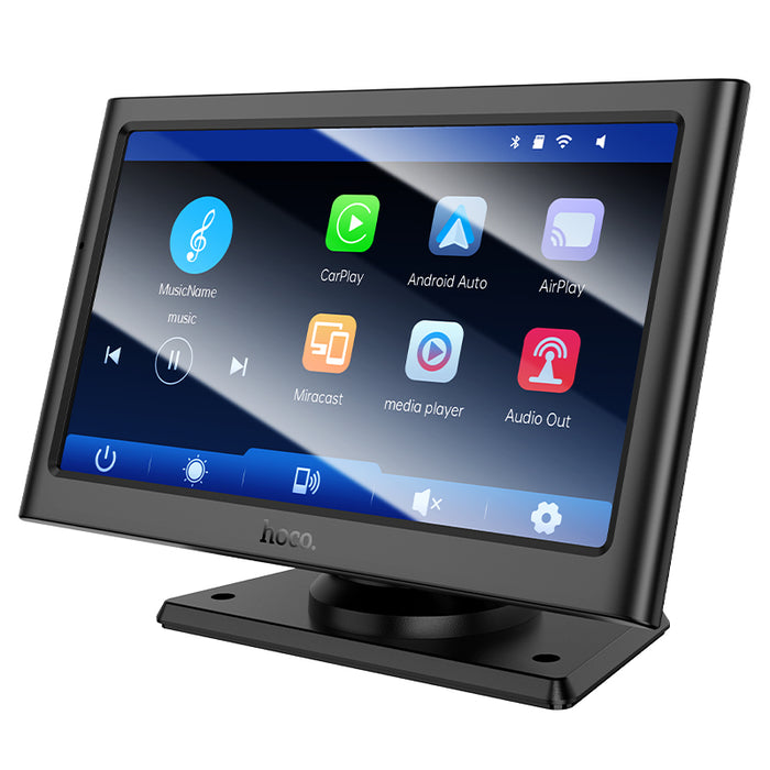 hoco. 7 Inch Wireless Apple Car Play & Wireless Android Auto, Screen Mirroring