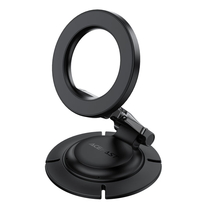 Magnetic Foldable Car Phone Holder | Premium 3-Axis Adjustable Dashboard Mount (D64)