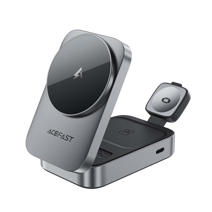AceFast 22.5W Premium 3-in-1 Magnetic Wireless Charger w/ Compact Design