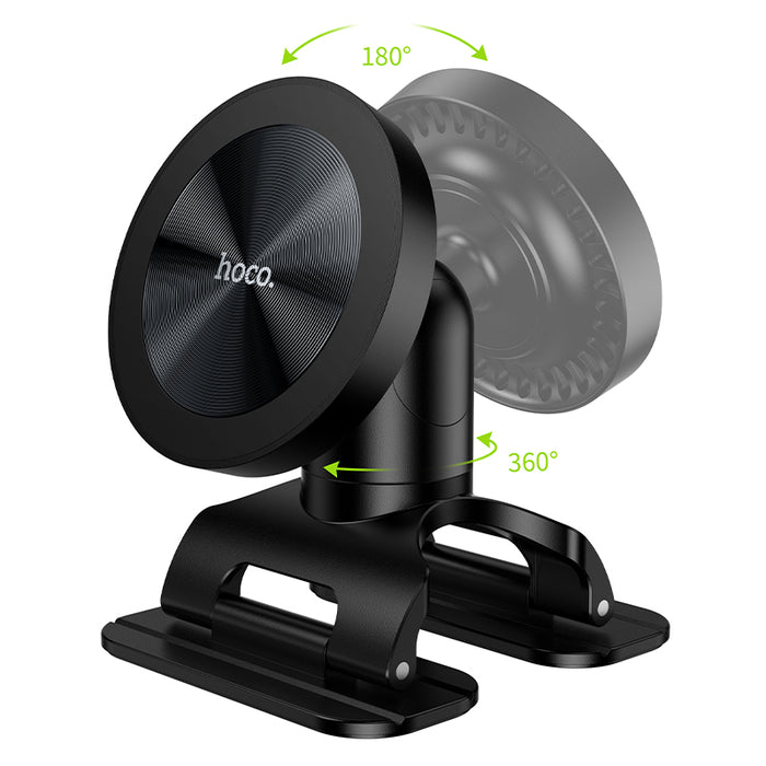 Magnetic Dashboard Phone Holder with Double-Leg Support Base, Ideal for Curved Dashboard (H97)