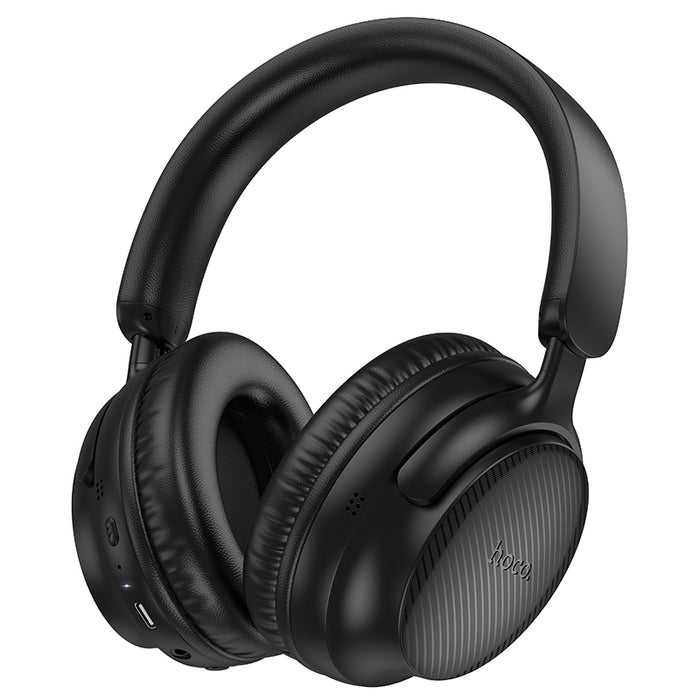 hoco. Premium Bluetooth Headset w/ 46 Hours, Lightweight Comfort Fit [Black]