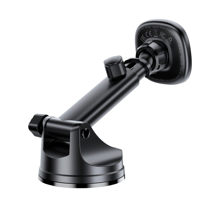 15W Magnetic Wireless Charging Phone Holder for Windshield / Dashboard (D47)