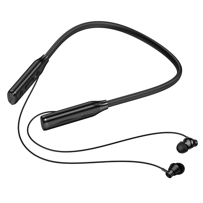 Neckband Bluetooth Earphone w/ MicroSd Card Input, 150 Hours, LED Battery Display (ES62 Plus)