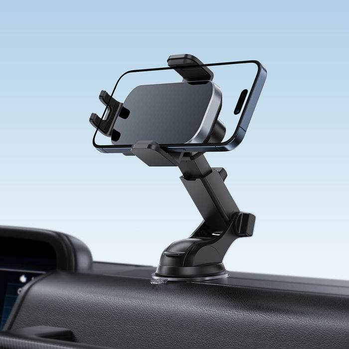 AceFast 15W Auto-Alignment Automatic Clamping Wireless Charging Phone Holder for Windshield / Dashboard