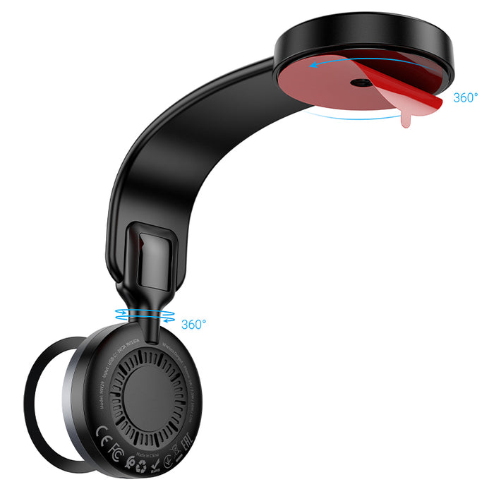 hoco. 15W Magnetic Wireless Charging Phone Holder for Dashboard