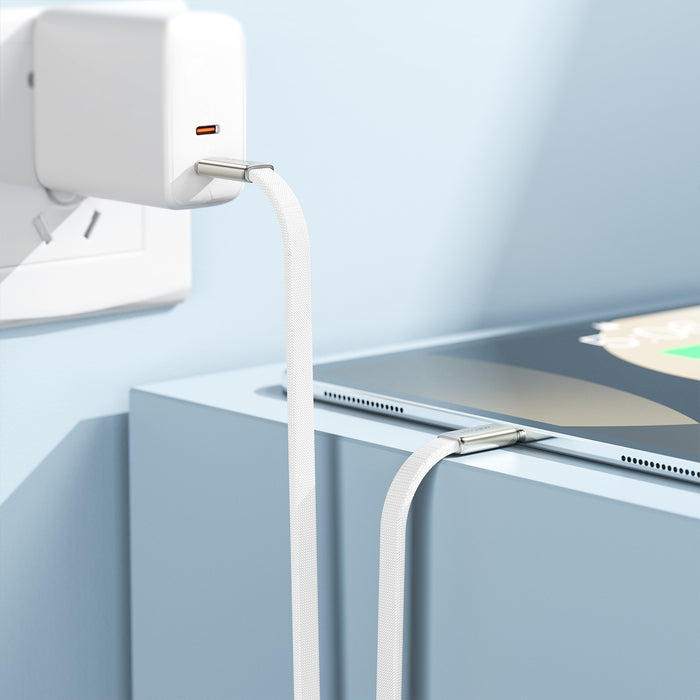 Ultra-Thin Flat Nylon Braided Fast Charging Cable (C24)