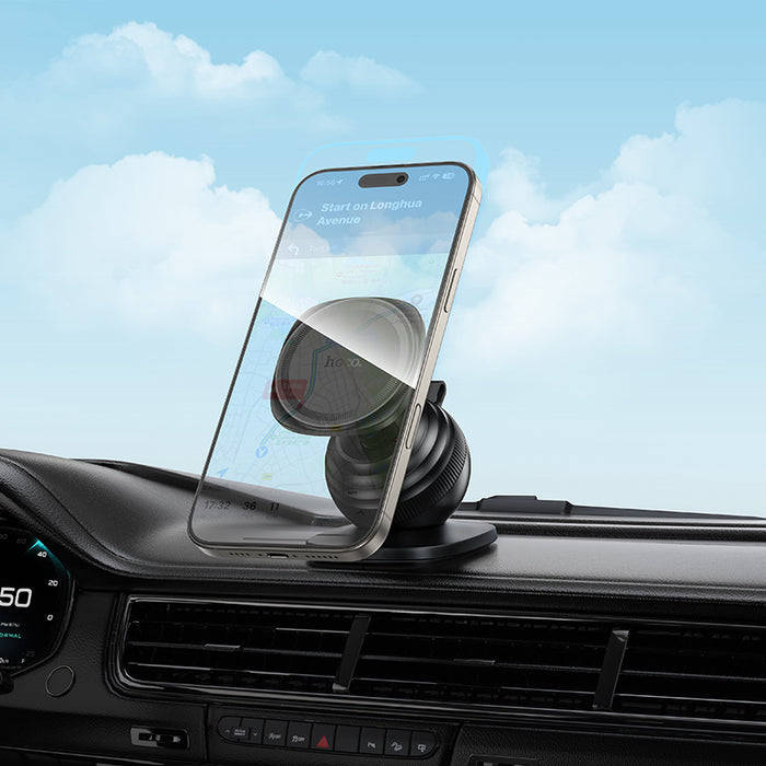 Round Magnetic Dashboard Phone Holder with Multi-Angle Adjustment (H103)
