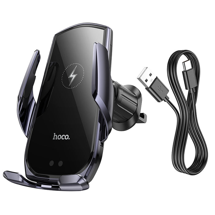 15W Automatic Clamping Wireless Charging Air Vent Phone Holder (CA202 Plus)