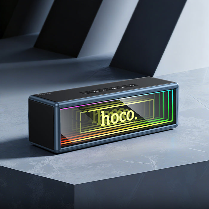 20W Bluetooth Speaker with Matrix LED Light, FM/MicroSD/USB/Aux Inputs (HC40)