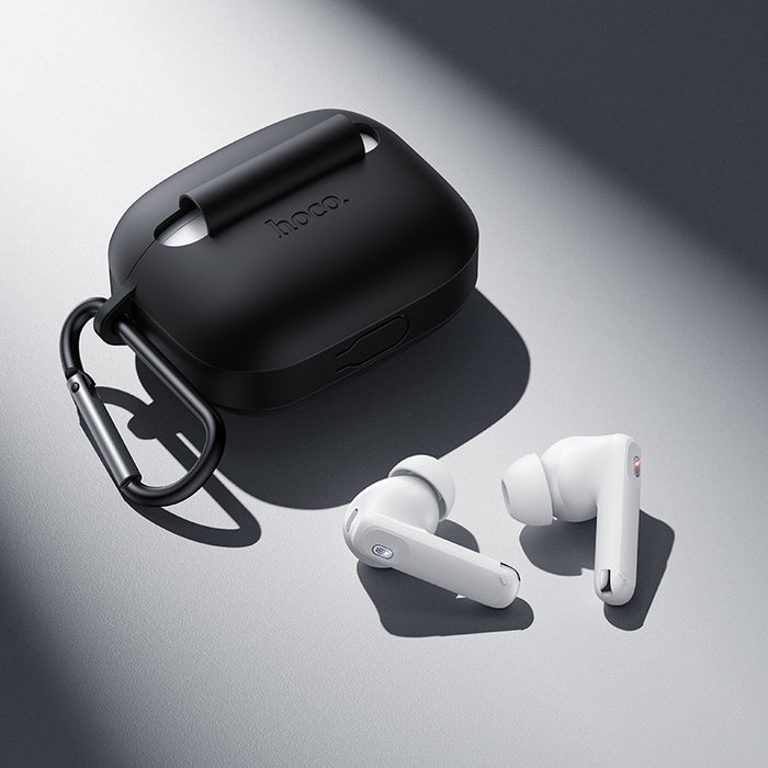 Semi-In-Ear TWS Earbuds with 7 Hours, Carry Case and Snap Hook (EQ30)