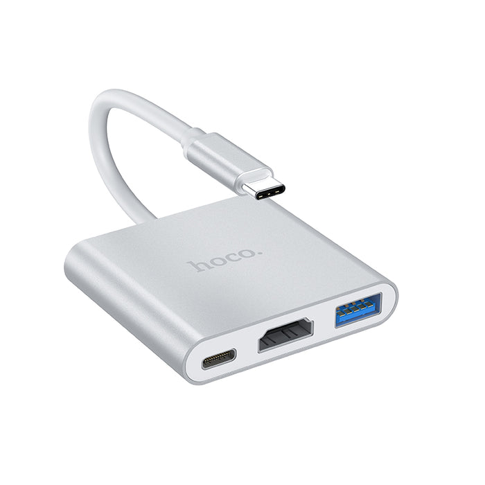 Type-C to HDMI / USB 3.0 / PD USB-C 3 in 1 Adaptor Hub