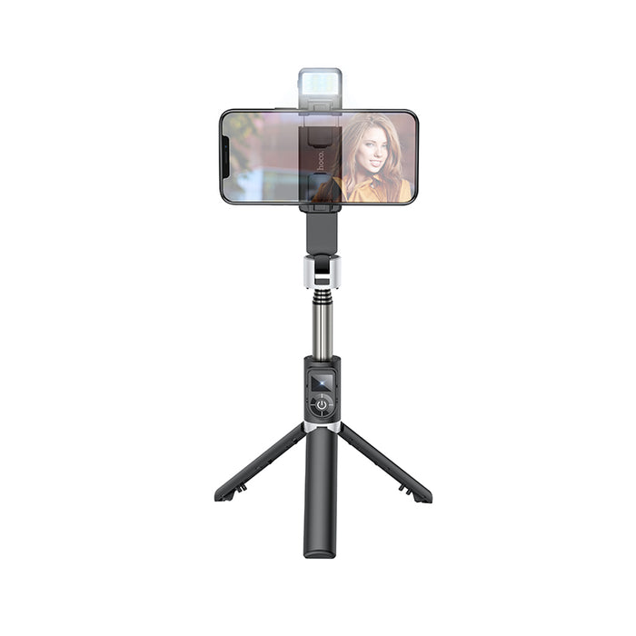 Bluetooth Selfie Stick with Tripod, LED Light