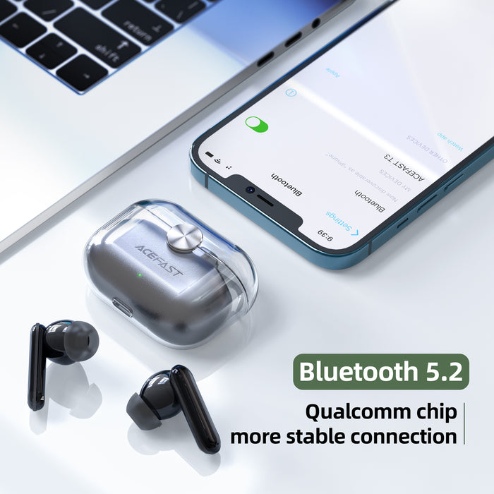 ENC Noise Canceling TWS Earbuds with Crystal Clear Case