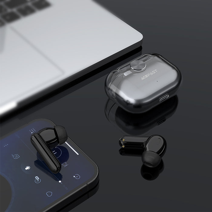 ENC Noise Canceling TWS Earbuds with Crystal Clear Case