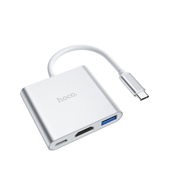 Type-C to HDMI / USB 3.0 / PD USB-C 3 in 1 Adaptor Hub