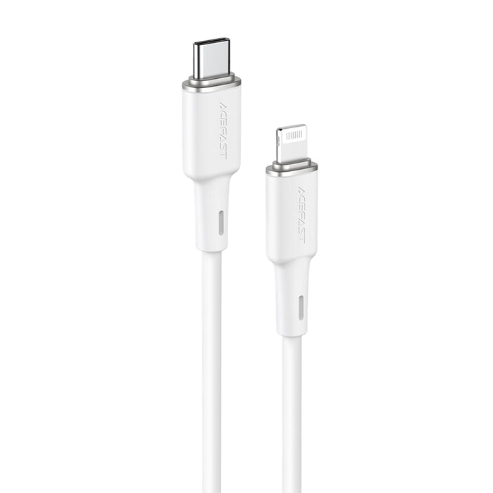 Apple MFI Certified Soft Silicone USB-C to Lightning Cable