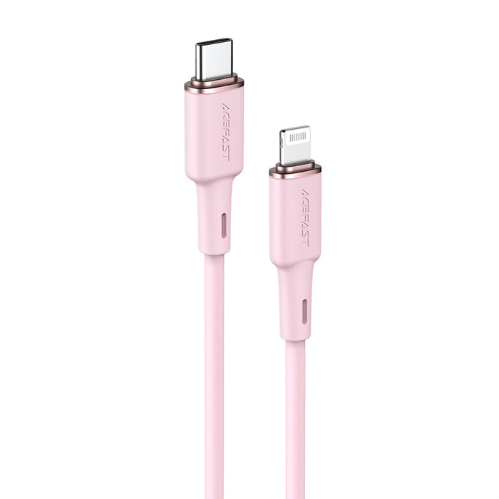 Apple MFI Certified Soft Silicone USB-C to Lightning Cable