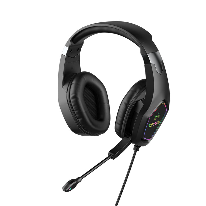 Gaming Headset with RGB Light / HD Sound & Mic